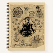 Goonies Sloth Treasmap Notizblock (Vorderseite)