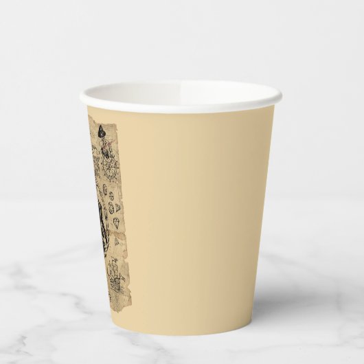 Goonies Sloth Treasmap Pappbecher (Links)