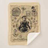 Goonies Sloth Treasmap Sherpadecke (Vorderseite)