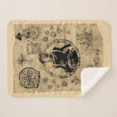 Goonies Sloth Treasmap Sherpadecke (Vorderseite (Horizontal))