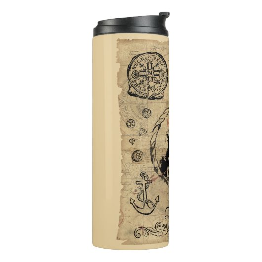 Goonies Sloth Treasmap Thermosbecher (Nach links gedreht)