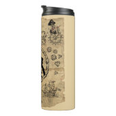 Goonies Sloth Treasmap Thermosbecher (Nach rechts gedreht)