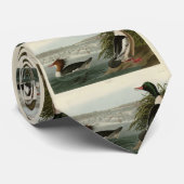 Goosander (Gemeiner Merganser) Audubons Vögel Krawatte (Gerollt)
