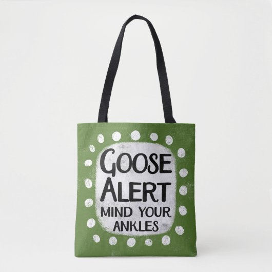 Goose Alert Toe Bag Tasche (Vorderseite)