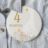 Goose Baby Monte Meilenstein Markieren Button (Beispiel)