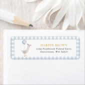 Goose Birthday Address Label (Insitu)