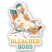 Goose Bleacher Boss Aufkleber (Vorderseite)
