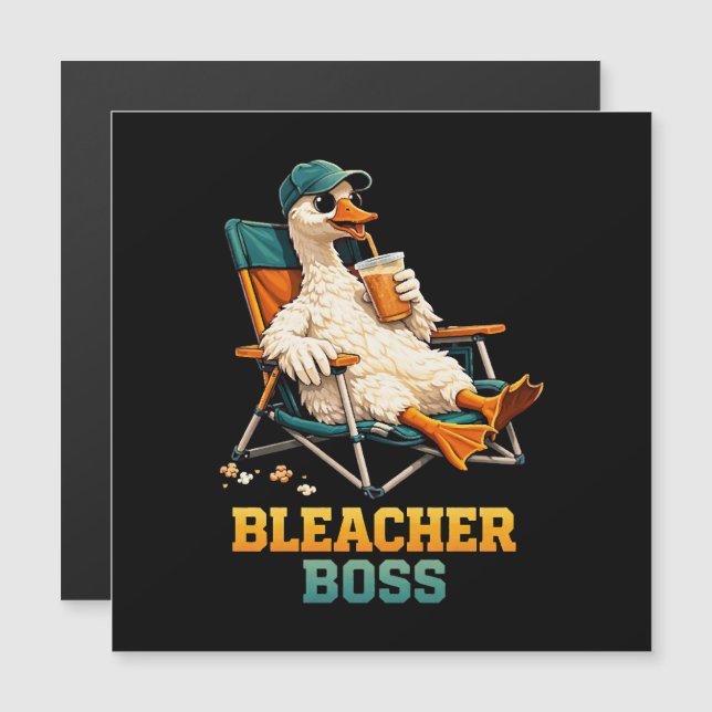 Goose Bleacher Boss Magnetkarte (Vorne/Hinten)