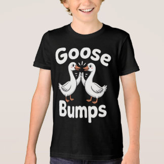 Goose Bumps Geese Pun Bird Tri-Blend Shirt
