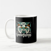 Goose Bumps Goosebumps Funny Geese Fist Bump Hallo Kaffeetasse (Links)