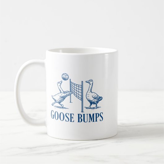 Goose Bumps Volleyball  Kaffeetasse (Links)
