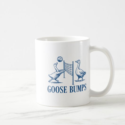 Goose Bumps Volleyball Kaffeetasse (Rechts)