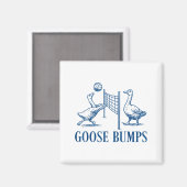 Goose Bumps Volleyball  Magnet (Vorderseite/Rückseite)