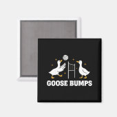 Goose Bumps Volleyball  Magnet (Vorderseite/Rückseite)