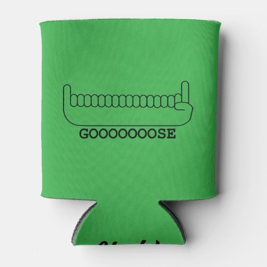 Goose Can Coozie / Koozie (Goose the band) Dosenkühler (Vorderseite)