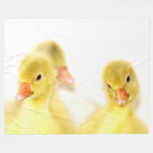GOOSE CHICKS FLEECEDECKE (Vorderseite (Horizontal))