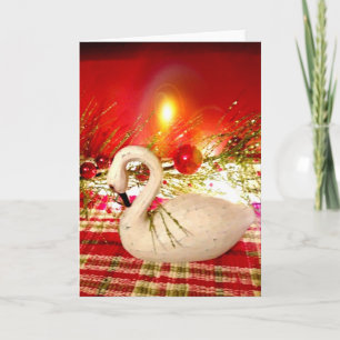 Goose Christmas Card Feiertagskarte