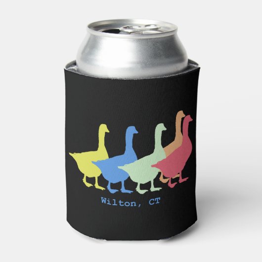 Goose Coozie / Koozie - Gänse der Band Dosenkühler (Kanne Vorderseite)