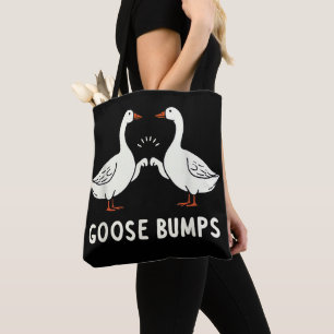 Goose Couple Funny Goose Bumps Sarcastic Goose Lov Tasche