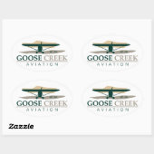 Goose Creek Aviation Sticker Decal (Blatt)