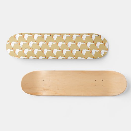 Goose Design Skateboard (Horizontal)