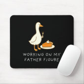 Goose Eating E For Two Couple Working On My Father Mousepad (Mit Mouse)