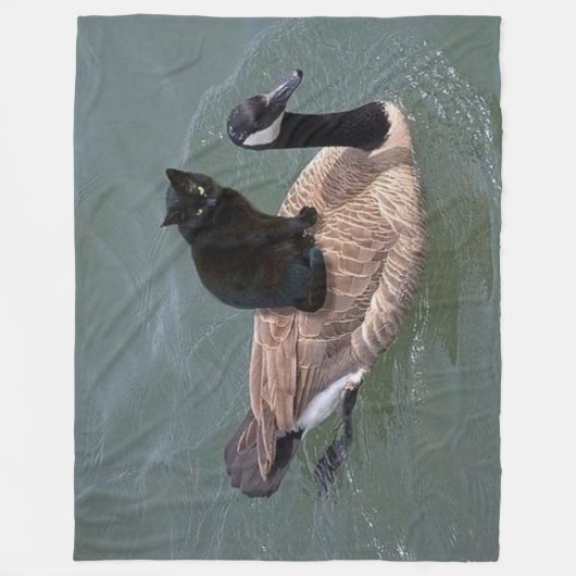 GOOSE FERRY FLEECEDECKE (Vorderseite)