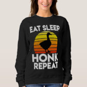 Goose Geese  Idea Bird Duck Sweatshirt (Vorderseite)