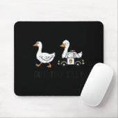 Goose Got Too Silly Lice Car Funny Animal Men Wome Mousepad (Mit Mouse)