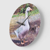GOOSE GROßE WANDUHR (Winkel)