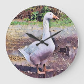 GOOSE  GROßE WANDUHR (Vorderseite)