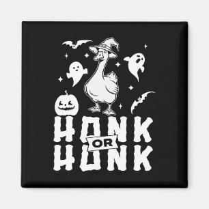 Goose Halloween Spooky Honk oder Honk Witz Design Magnet
