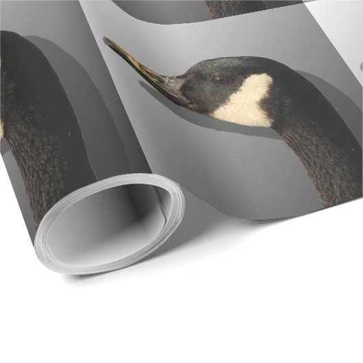 Goose Head Geschenkpapier (Rolleneckpunkt)