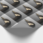 Goose Head Geschenkpapier (Ecke)