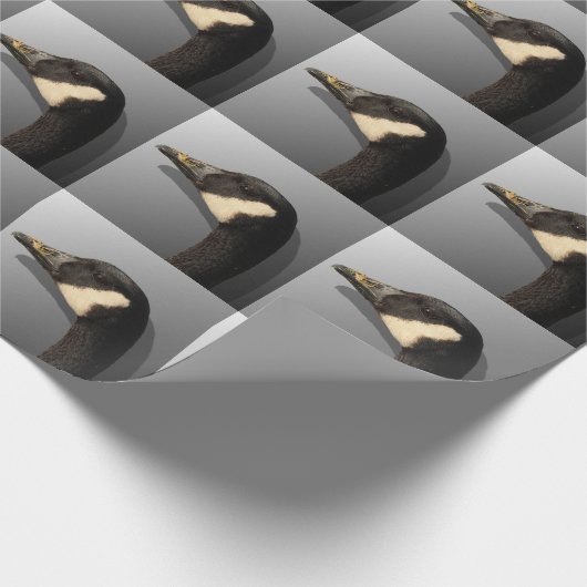 Goose Head Geschenkpapier (Ecke)