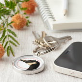 Goose Head Schlüsselanhänger (Seite)