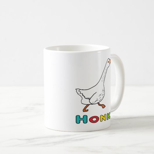 Goose Honk Kaffeetasse (VorderseiteRechts)