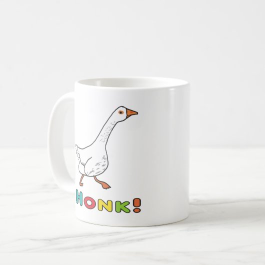 Goose Honk Kaffeetasse (Vorderseite Links)