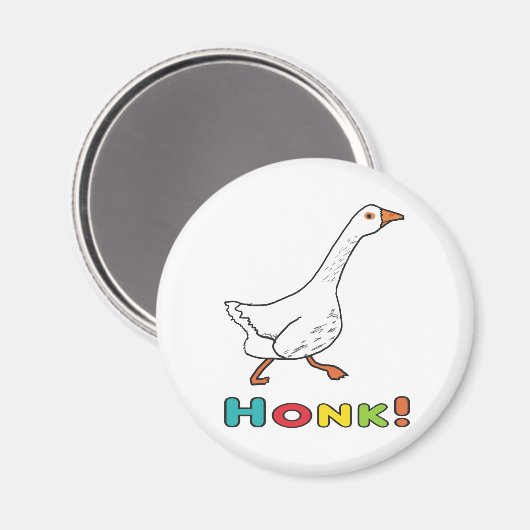 Goose Honk Magnet (Vorderseite/Rückseite)