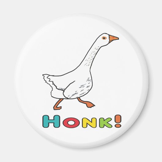 Goose Honk Magnet (Vorne)