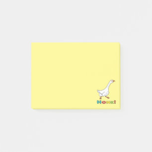 Goose Honk Post-it Klebezettel