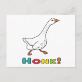 Goose Honk Postkarte (Vorderseite)