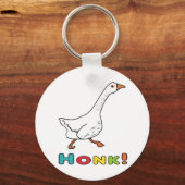 Goose Honk Schlüsselanhänger (Vorderseite)