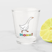 Goose Honk Schnapsglas (Vorderseite)