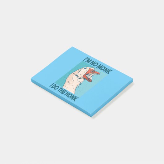 Goose Honks Post-it Klebezettel (angewinkelt)