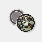 "Goose in Space" Magnet (Vorderseite/Rückseite)