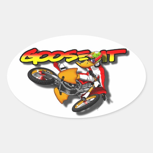 Goose It Whip Stickers (Vorderseite)