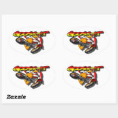 Goose It Whip Stickers (Blatt)