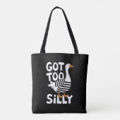 Goose Jail Bird Funny Meme Lover Tasche (Rückseite)