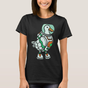 Goose Lover Future Astronaut Space Aerospace Engin T-Shirt